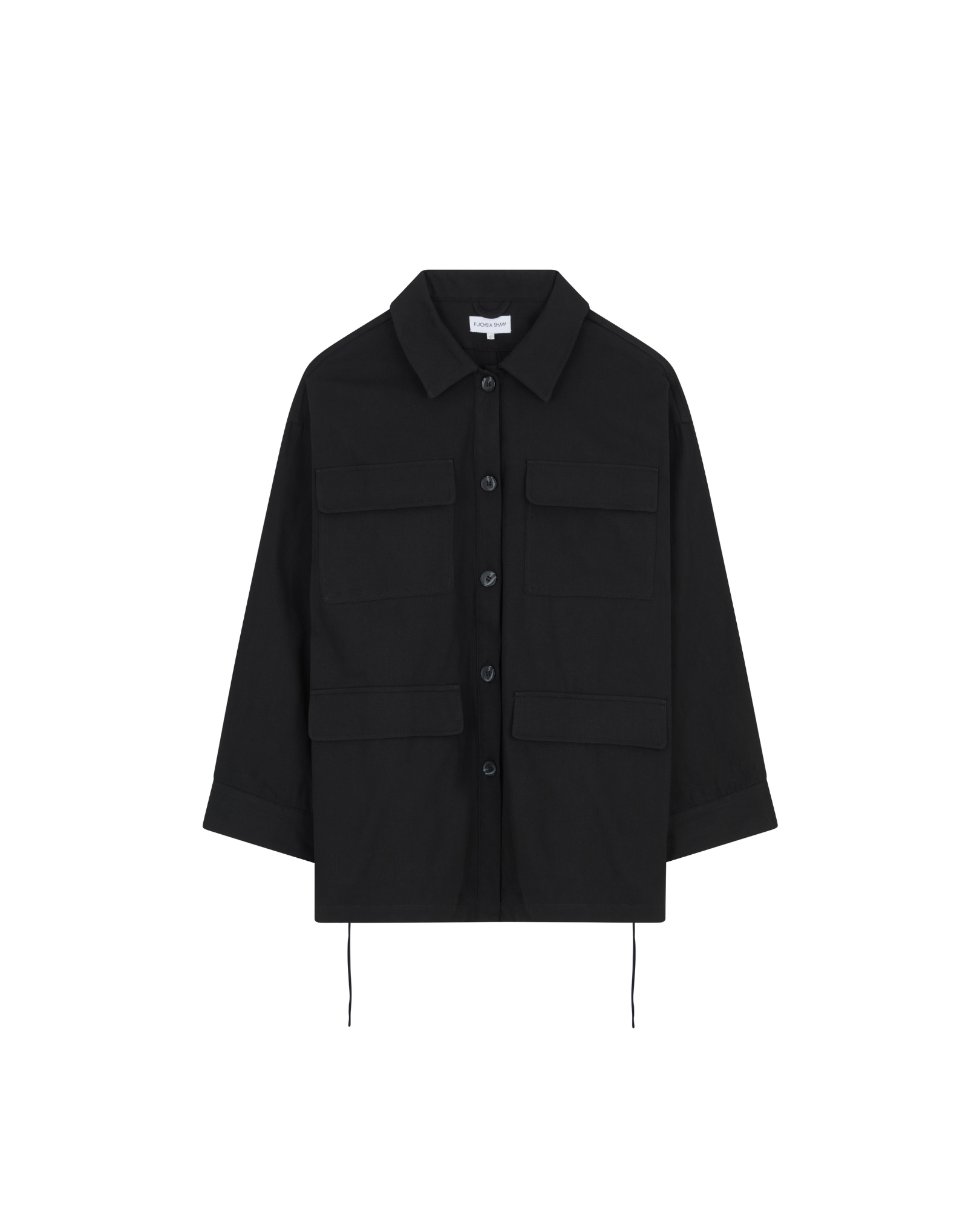 The Arlo Jacket - Jet Black FUCHSIA SHAW