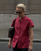 The Bette top in Poppy FUCHSIA SHAW