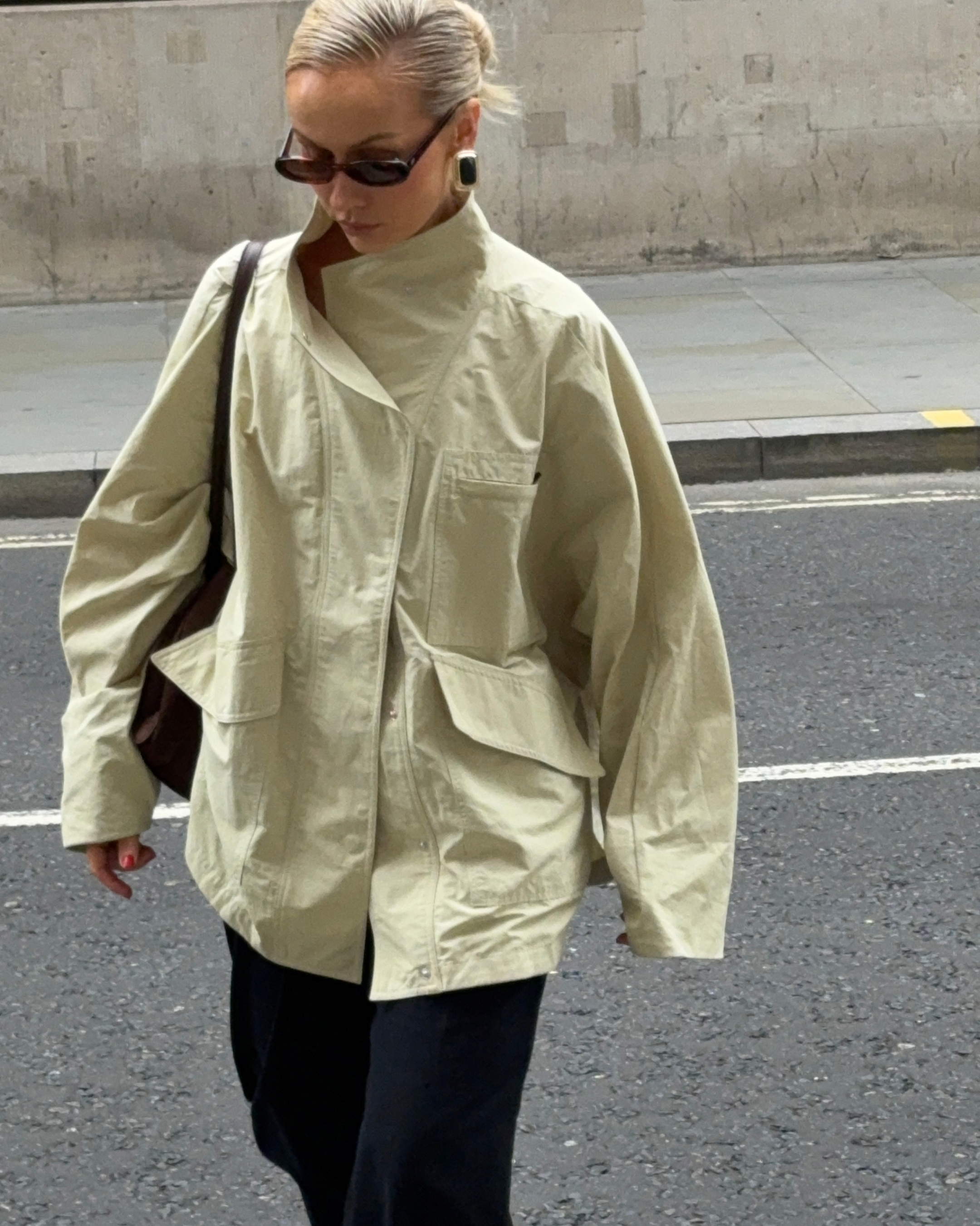 The Arden Coat Canvas FUCHSIA SHAW