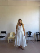 The Camellia Dress in Salt FUCHSIA SHAW