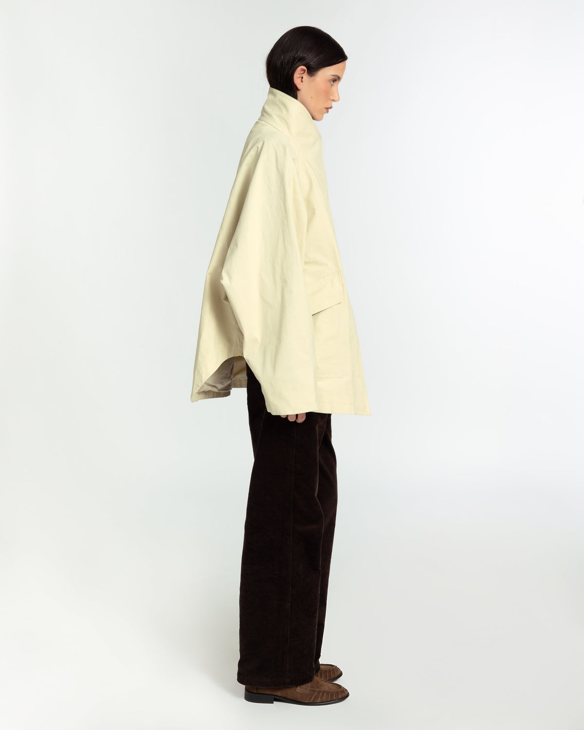 The Arden Coat Canvas FUCHSIA SHAW