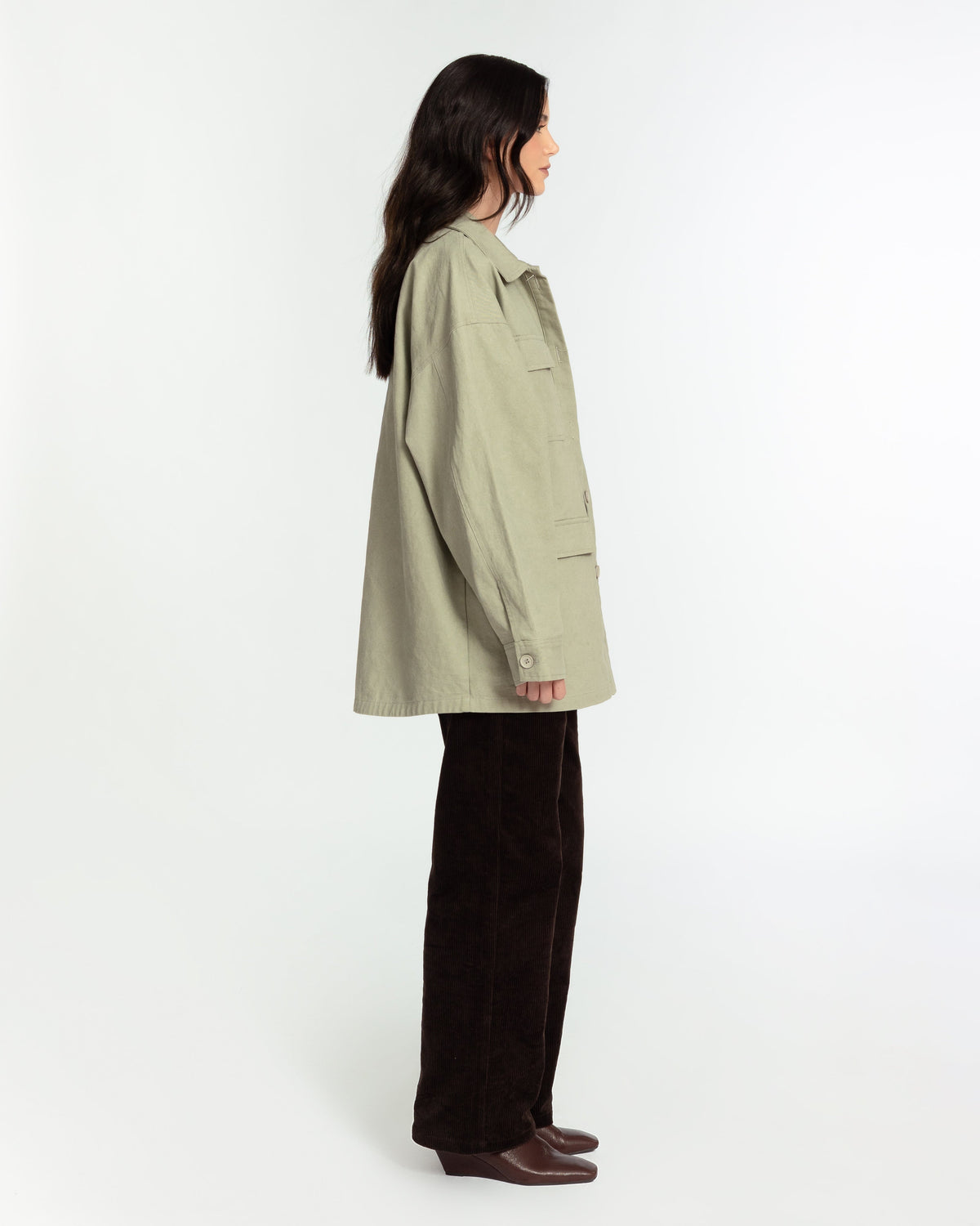 The Arlo Jacket Eucalyptus FUCHSIA SHAW