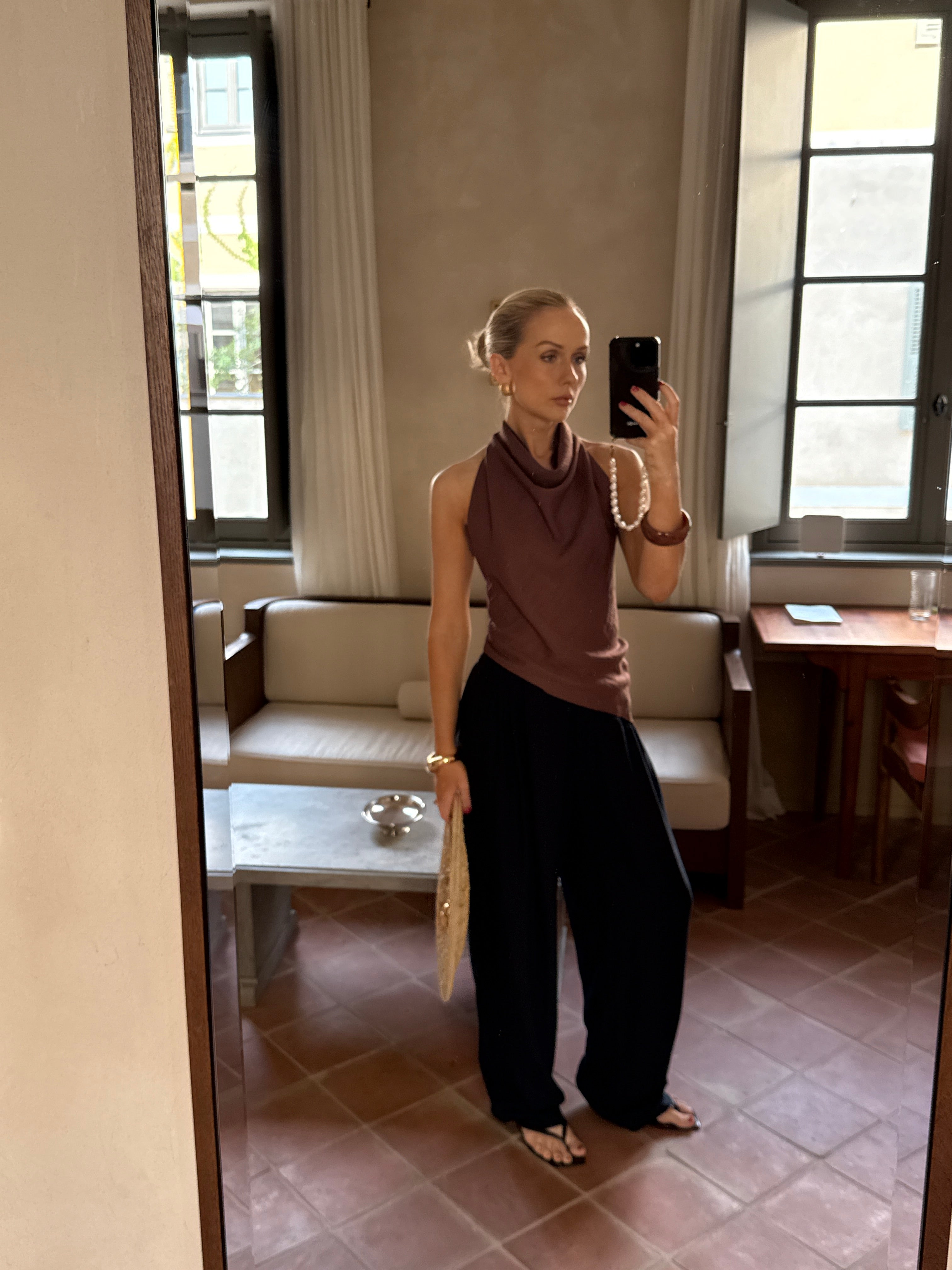 The Iris Top in Hazel FUCHSIA SHAW