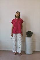 The Flora Trousers FUCHSIA SHAW
