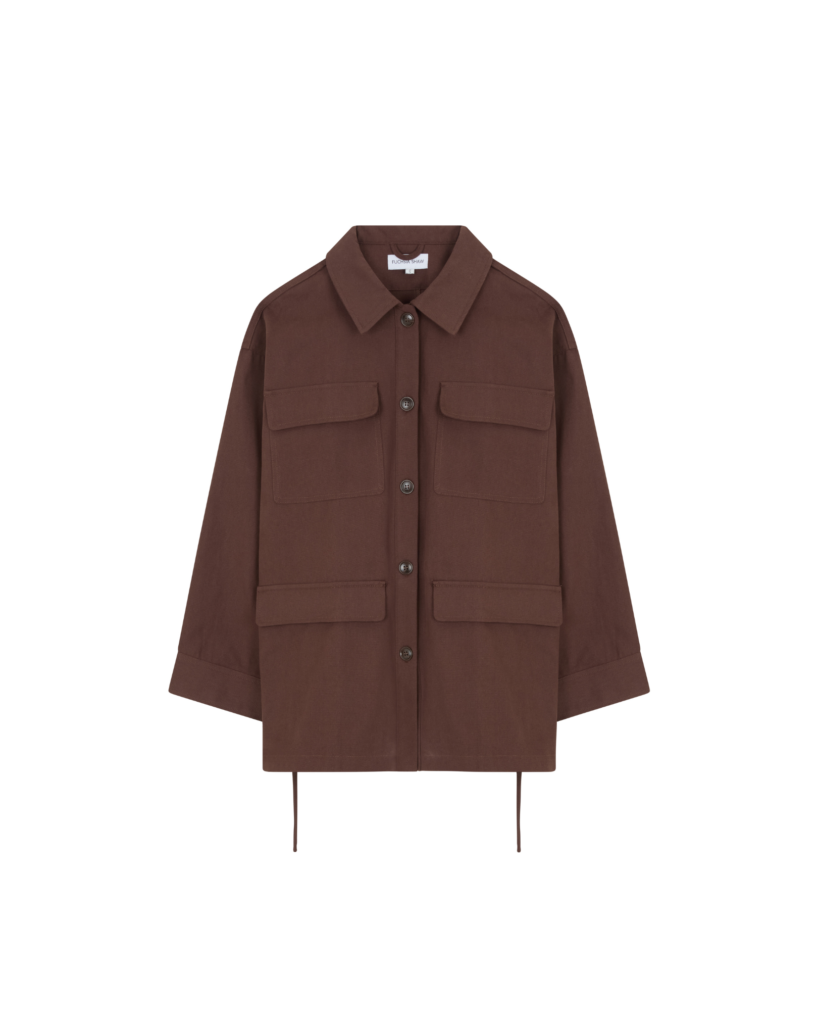 The Arlo Jacket in Chocolate FUCHSIA SHAW