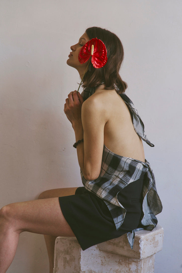 The Leo Shorts in Black FUCHSIA SHAW