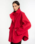The Arden Coat Poppy FUCHSIA SHAW