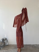 Romée Shirt in Sienna FUCHSIA SHAW