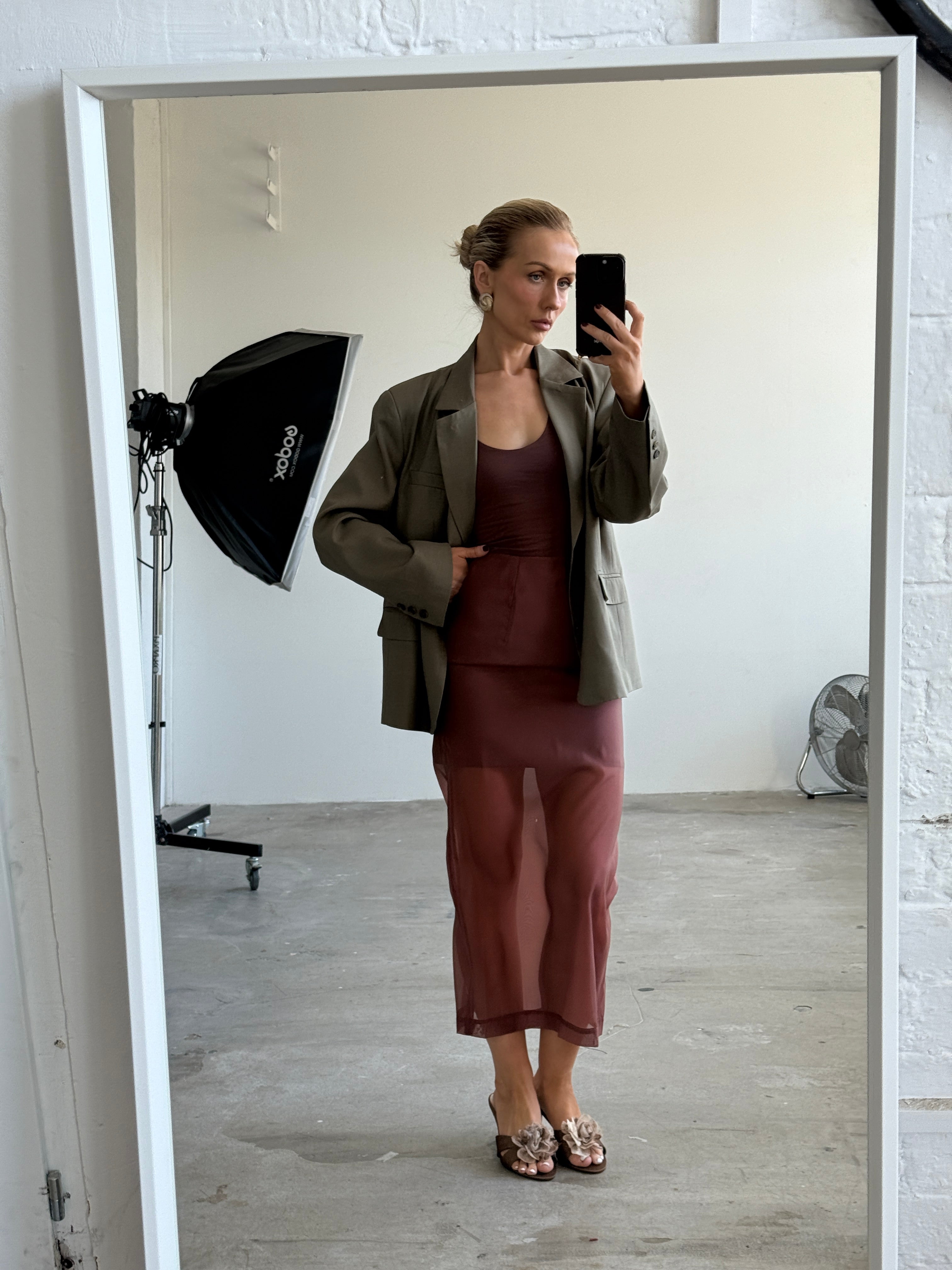 Romée Skirt in Sienna FUCHSIA SHAW