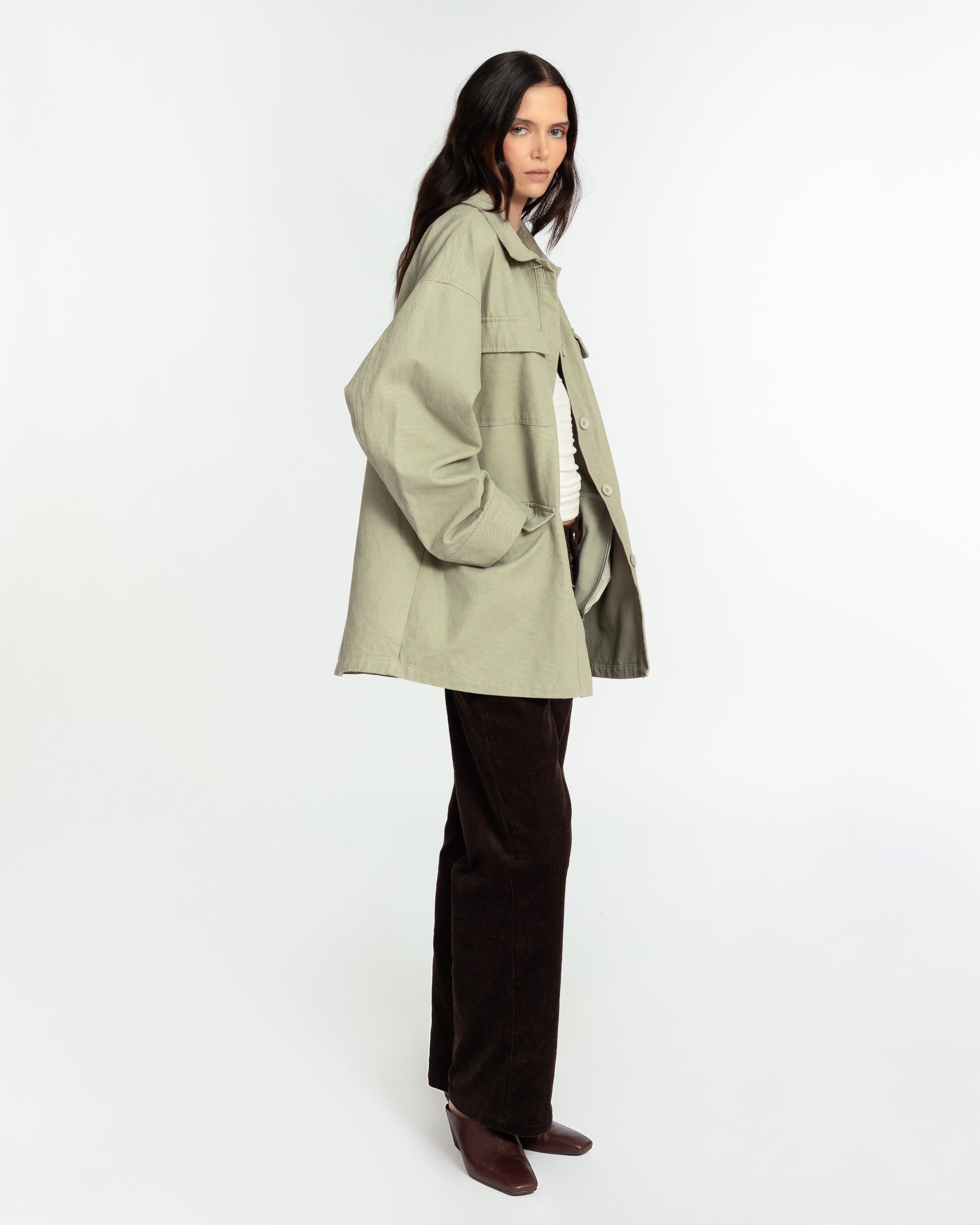 The Arlo Jacket Eucalyptus FUCHSIA SHAW