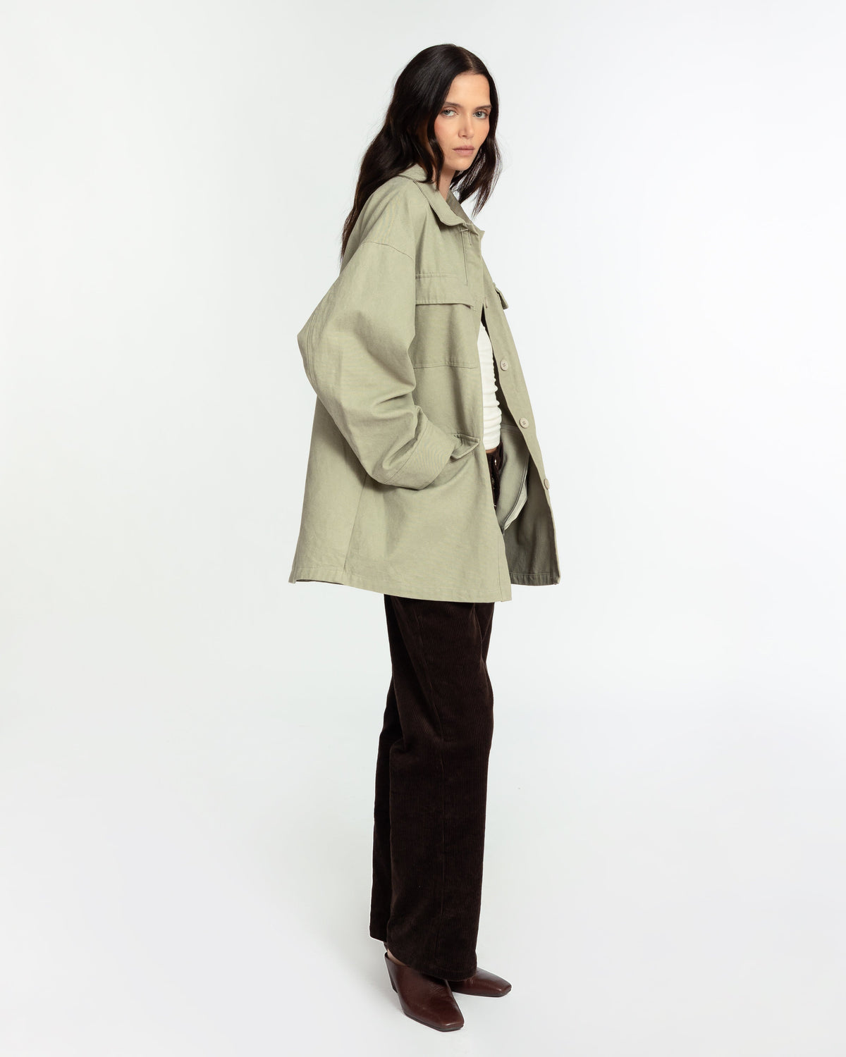 The Arlo Jacket Eucalyptus FUCHSIA SHAW