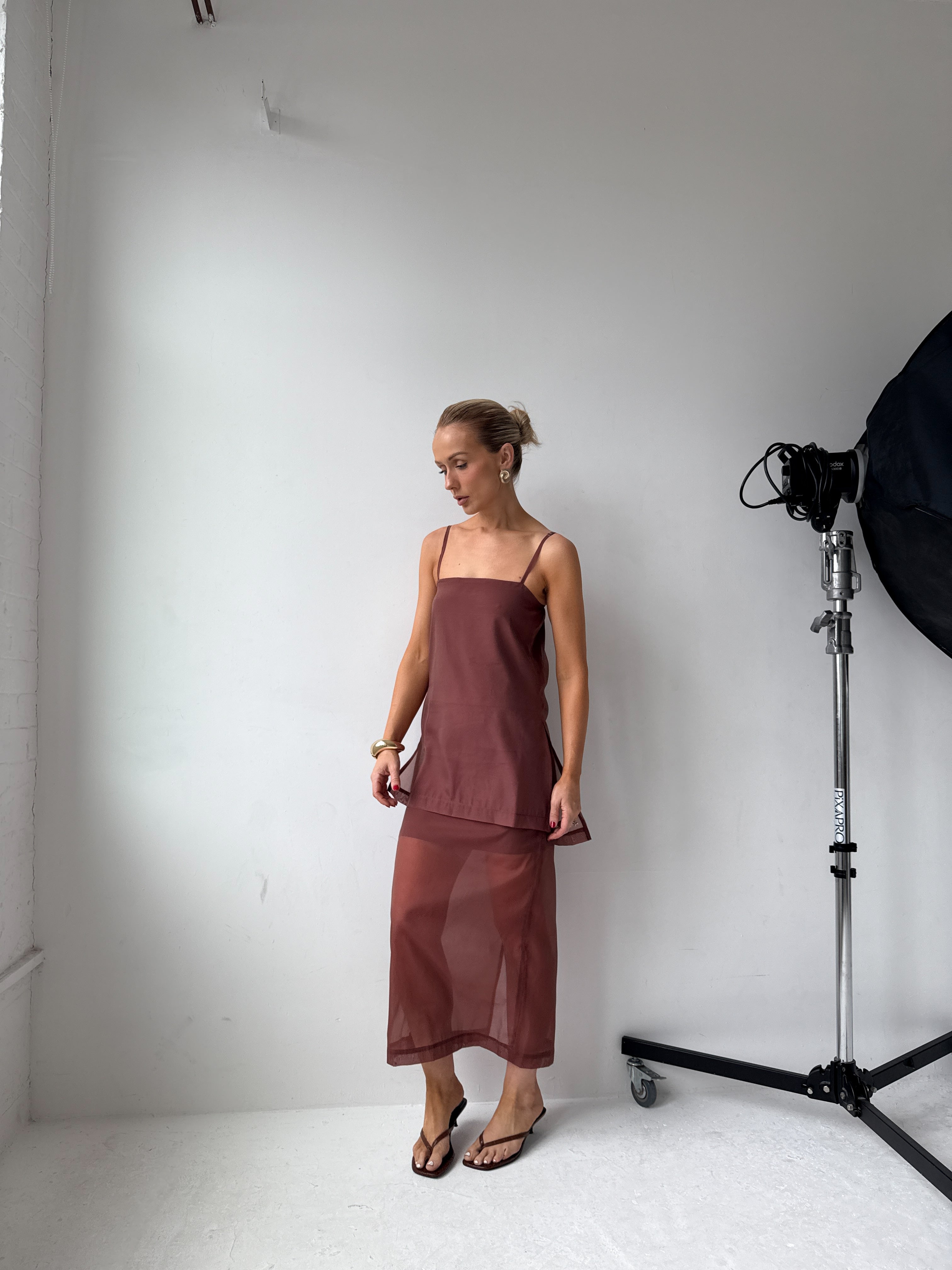 Romée Top in Sienna FUCHSIA SHAW