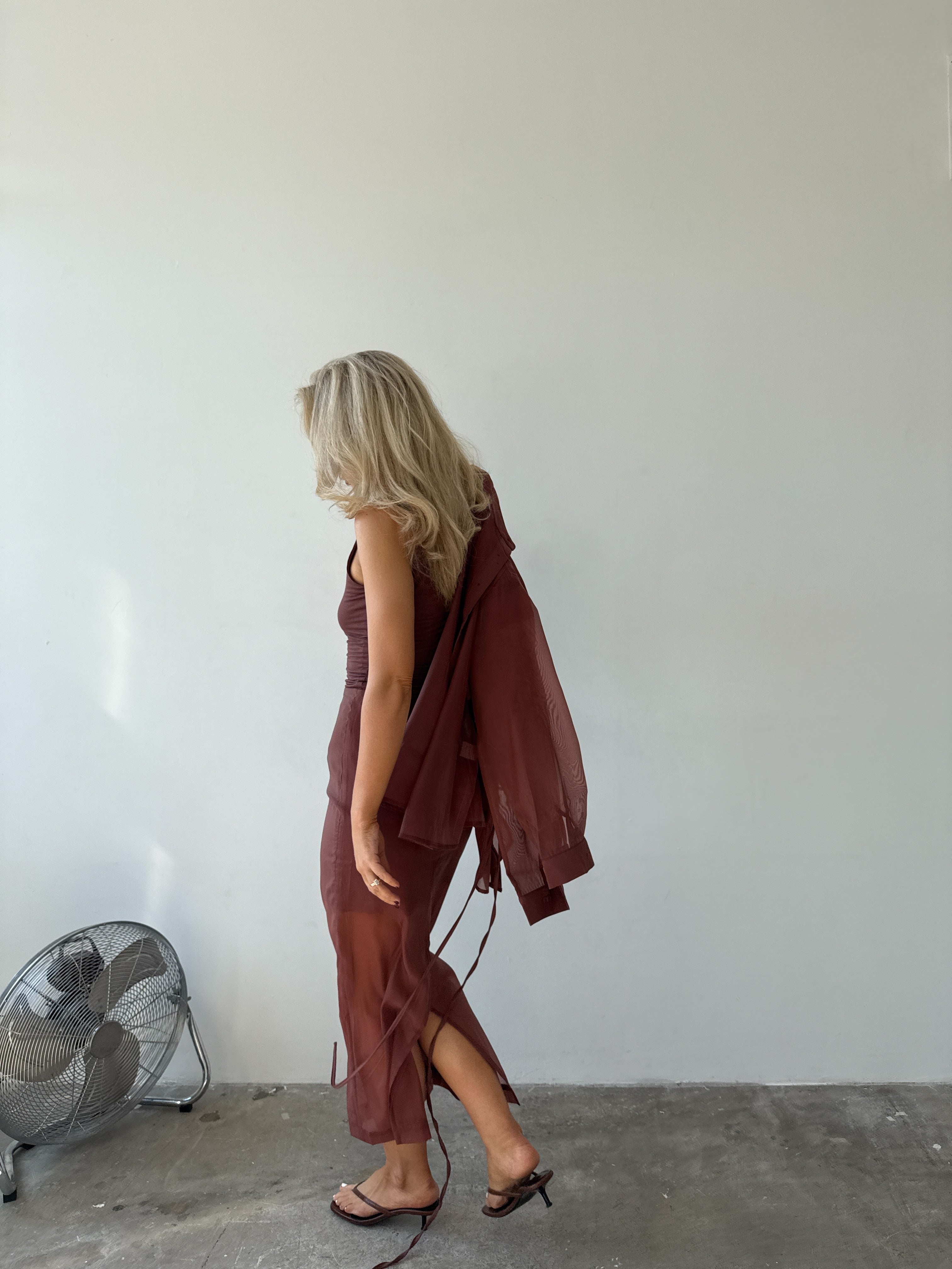 Romée Skirt in Sienna FUCHSIA SHAW