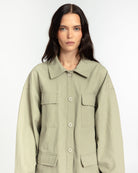 The Arlo Jacket Eucalyptus FUCHSIA SHAW