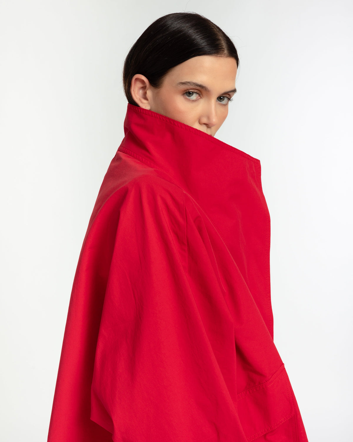 The Arden Coat Poppy FUCHSIA SHAW