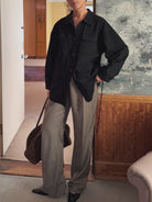 The Arlo Jacket in Jet Black FUCHSIA SHAW