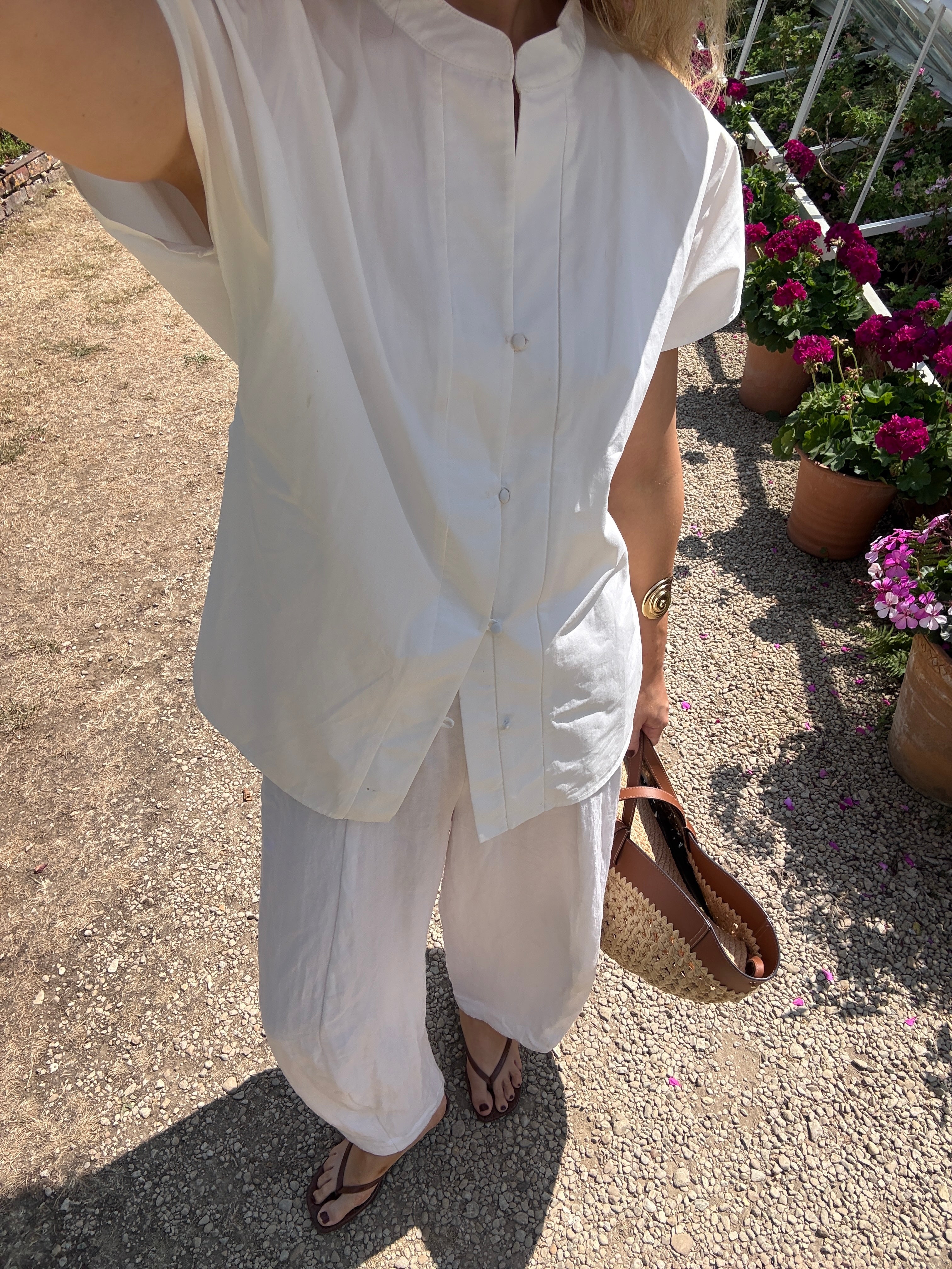 The Bette top in Salt FUCHSIA SHAW