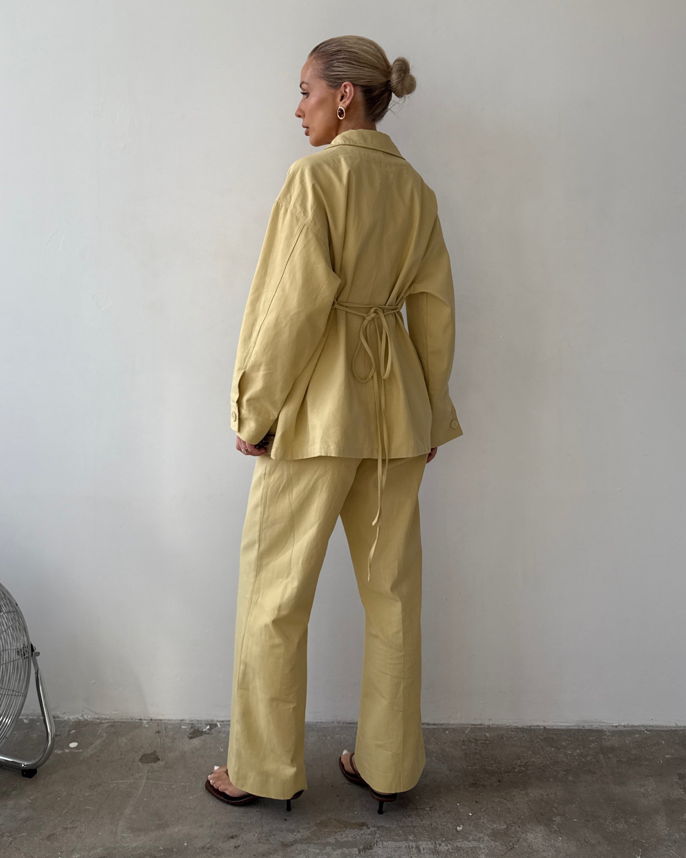 The Field Jacket in Mimosa FUCHSIA SHAW