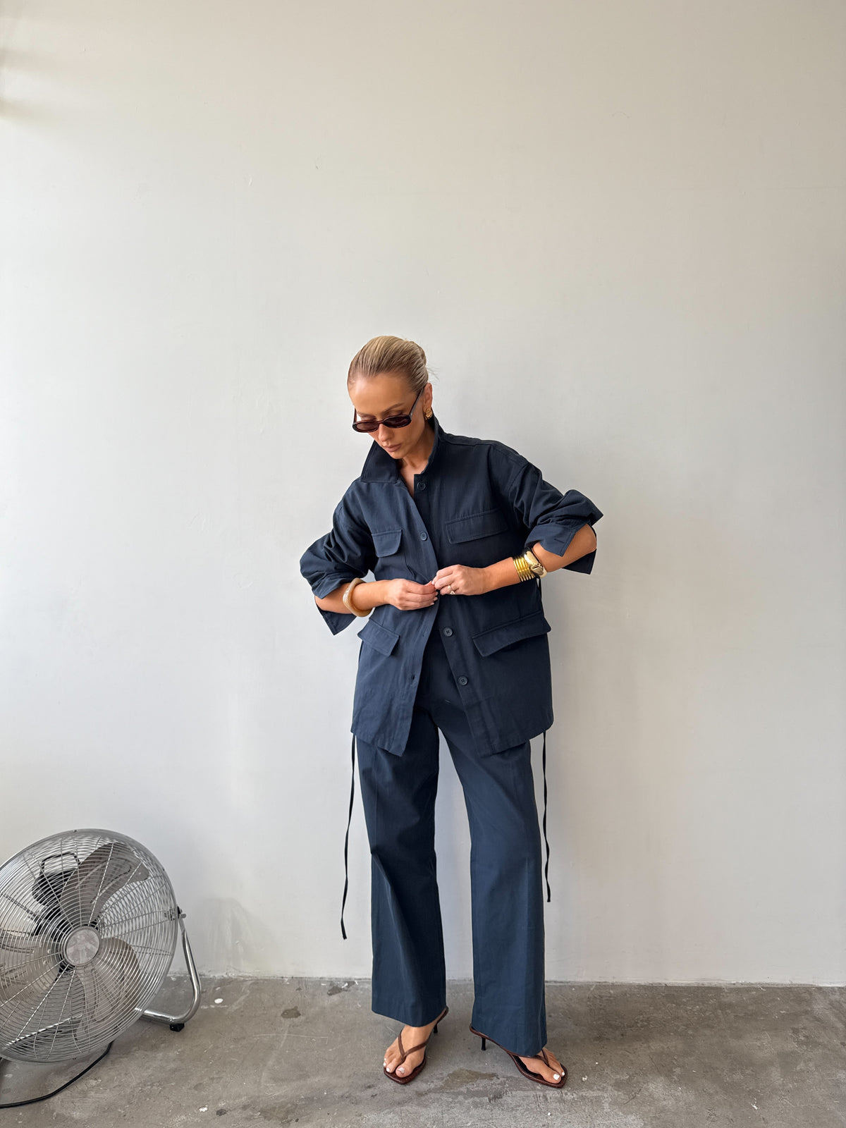 The Field Jacket in Ink Blue