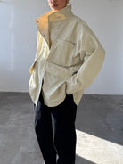 The Arden Coat in Canvas FUCHSIA SHAW