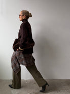 Willa Walnut High Neck Jumper FUCHSIA SHAW