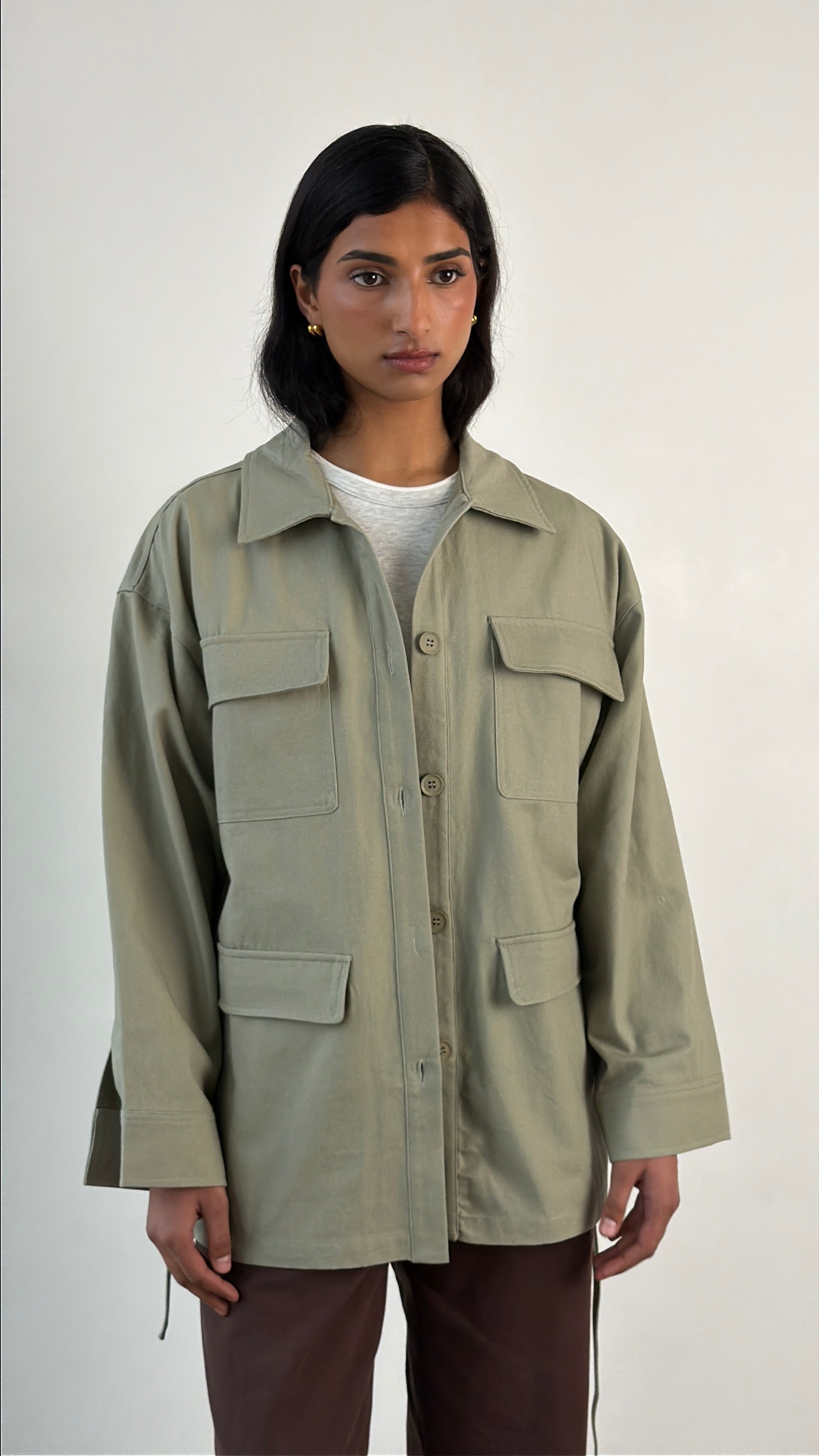 The Arlo Jacket in Eucalyptus FUCHSIA SHAW