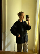 The Arlo Jacket in Jet Black FUCHSIA SHAW