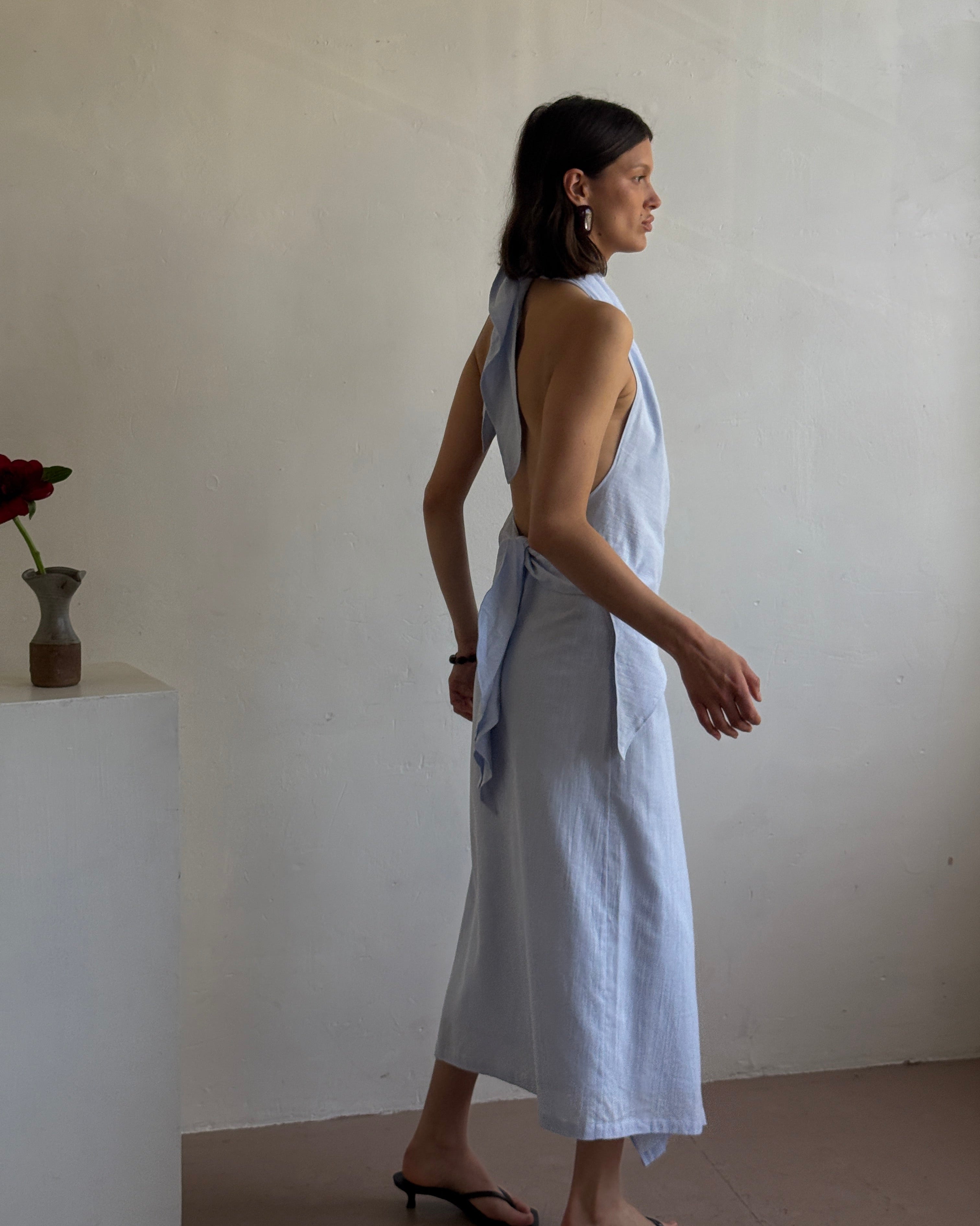 The Alma Skirt Bluebell FUCHSIA SHAW