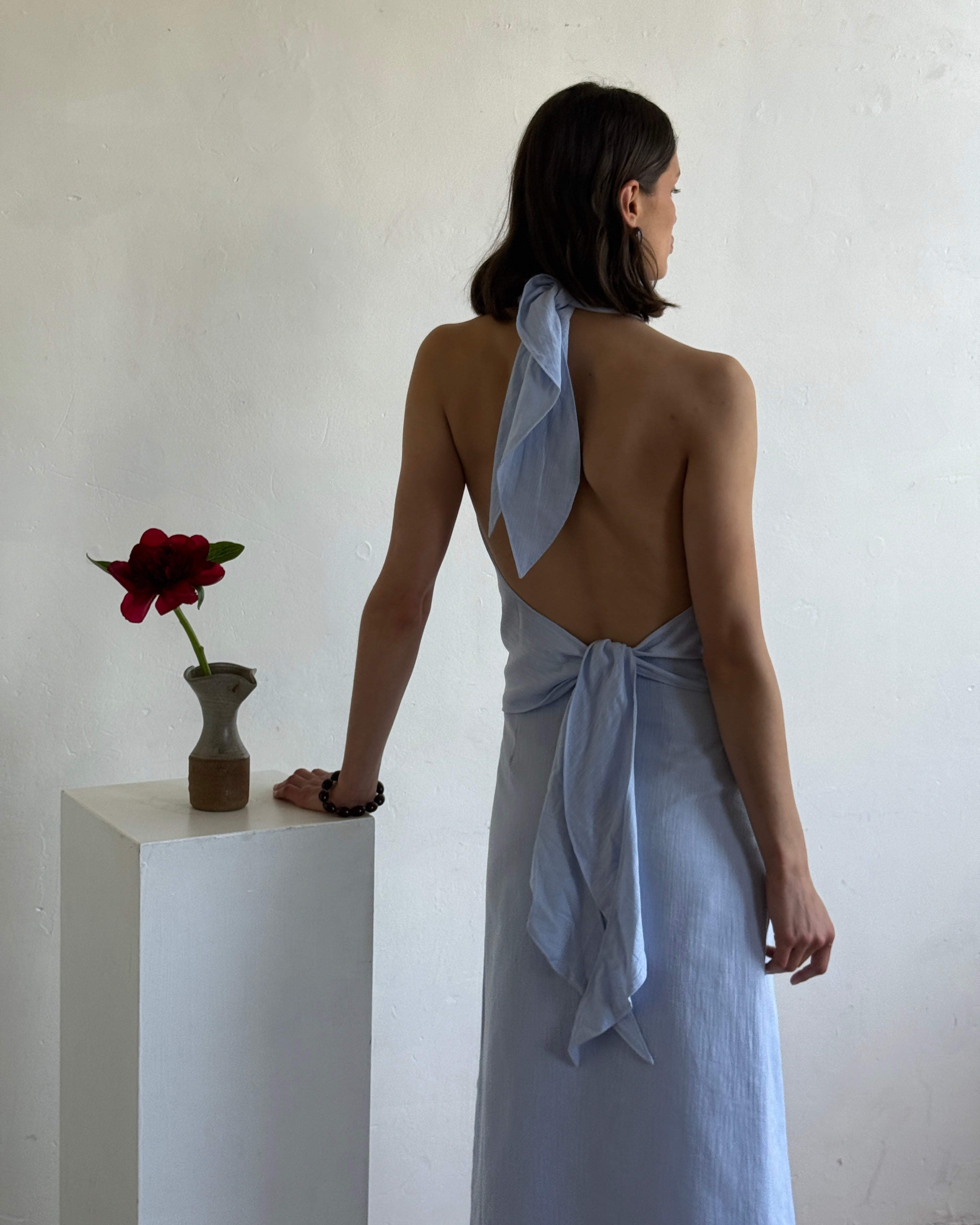 The Alma Skirt Bluebell FUCHSIA SHAW
