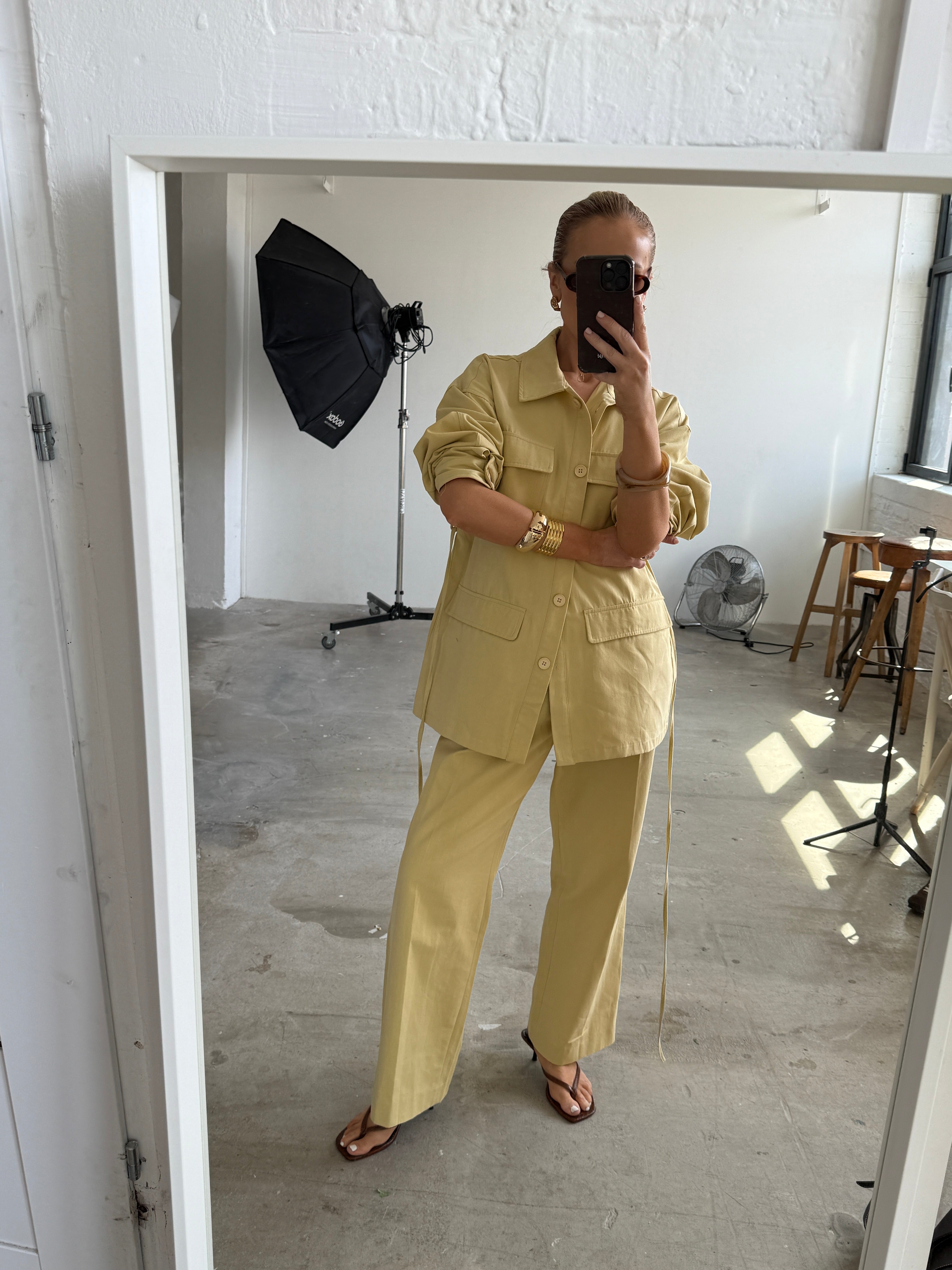 The Field Jacket in Mimosa FUCHSIA SHAW