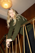 Wynn Forest Crew Neck Wool Jumper FUCHSIA SHAW